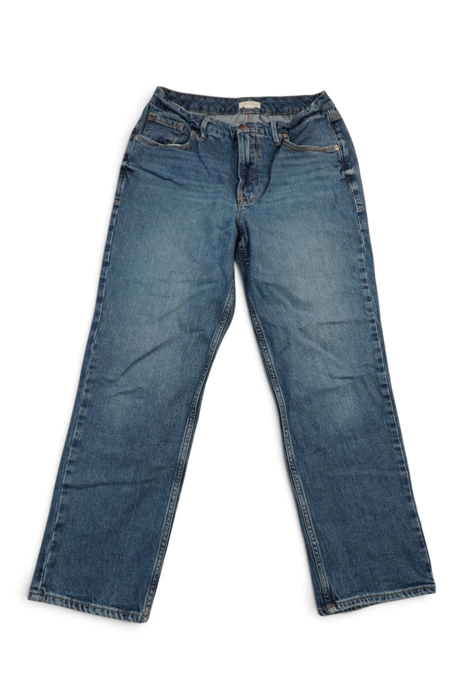 Good American Good Icon 90s Straight Jeans Womens 10/30 Medium Wash (Fits 30x27)